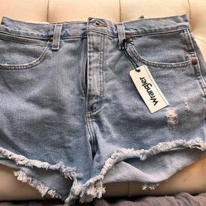 Jean shorts
